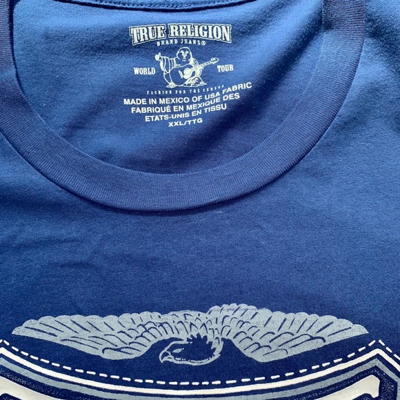❌SOLD❌ 🆕True Religion Brigade S/S Crew Neck Tee🏷 - Picture 3 of 4